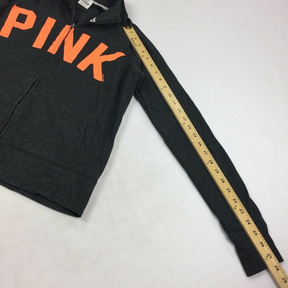 PINK Victoria Secret 1/4 Zip Pullover Sweatshirt - Picture 10 of 10